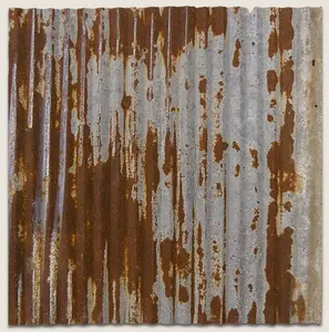 Corrugated Patina Samples - 4"x6" - Free Shipping