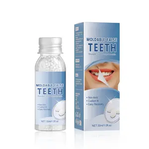30ml Moldable Dental Glue, Instant Gap Filler & Emergency Tooth Fix, Pro SFX Film Makeup & Temp Denture Repair Kit, Seamless Modification