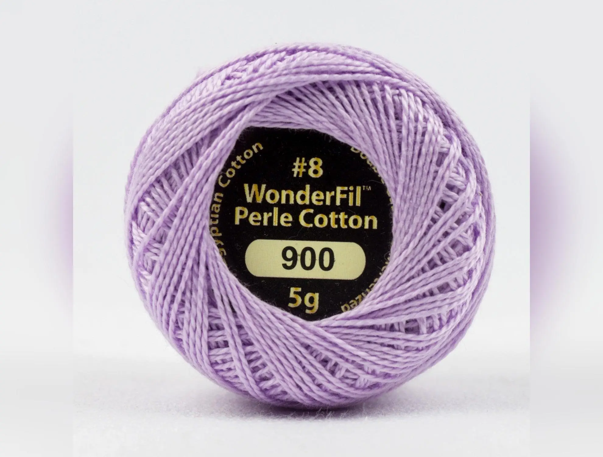 Eleganza #8 Perle Cotton by WonderFil | EL5G-900 French Lavender | 5 grams