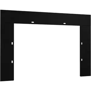 Fireplace Insert Trim Kit for 32.99" W x 24.92" H,Black,B0BBR1HTLN, Only Suitable for  Size-Matched Fireplaces