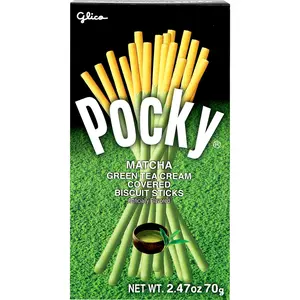 Glico Pocky Matcha Green Tea 70 g Biscuit Sticks Snack