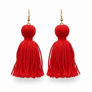 Tassel Earrings, Fashion Costume Jewelry Accessories - Bold, Fun, Customizable, Lightweight, Versatile Pieces for Casual or Dressy Looks