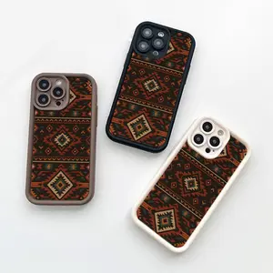 Aztec Western phone case for iPhone 17/16/15/14/13/12/11 Xs Pro Max Plus AIR Case,Rodeo for Samsung S25/S23/S24/S22/S21/NOTE20/A54/A53/A52/A36/A35/A34/A33/A17/A16/PLUS/ULTRA/FE phone cover soft shockproof protective Shell Protection Western Gift