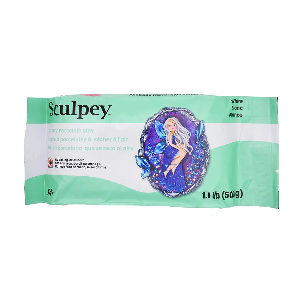 Sculpey Air-Dry™ Porcelain Clay 1.1 lb