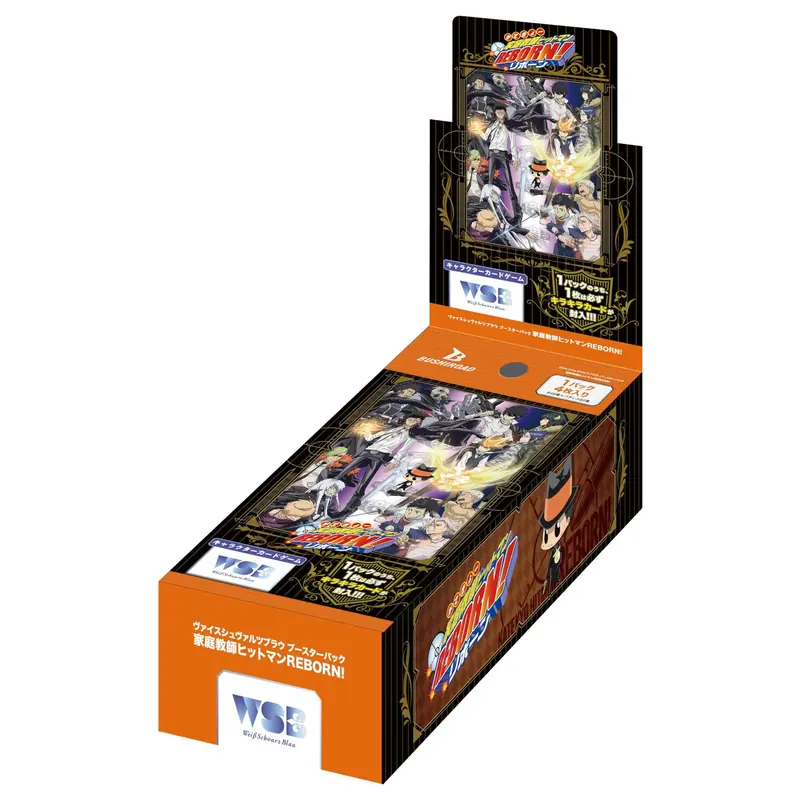2025 Bushiroad Katekyo Hitman Reborn! Japanese Non-Sports TCG Sealed Booster Box - White, Black, Blue Variants - 10 Blind Packs, Random Pulls, 100% Authentic Bushiroad Product, Sealed Box, Blind Non-Sports Cards Boxes And Packs