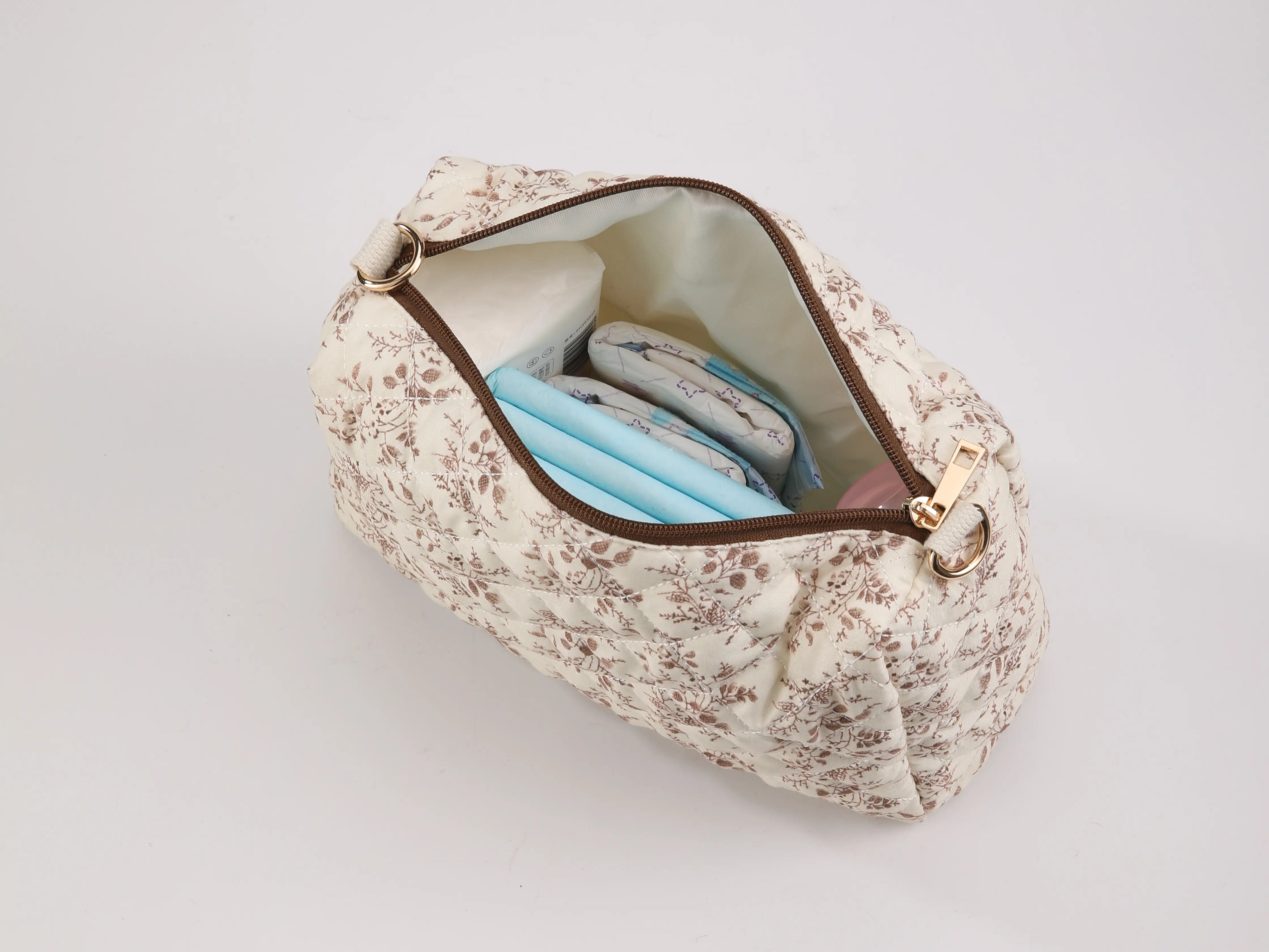 Portable Quilted Stroller Organizer Bag – Lightweight Hanging Mom ...
