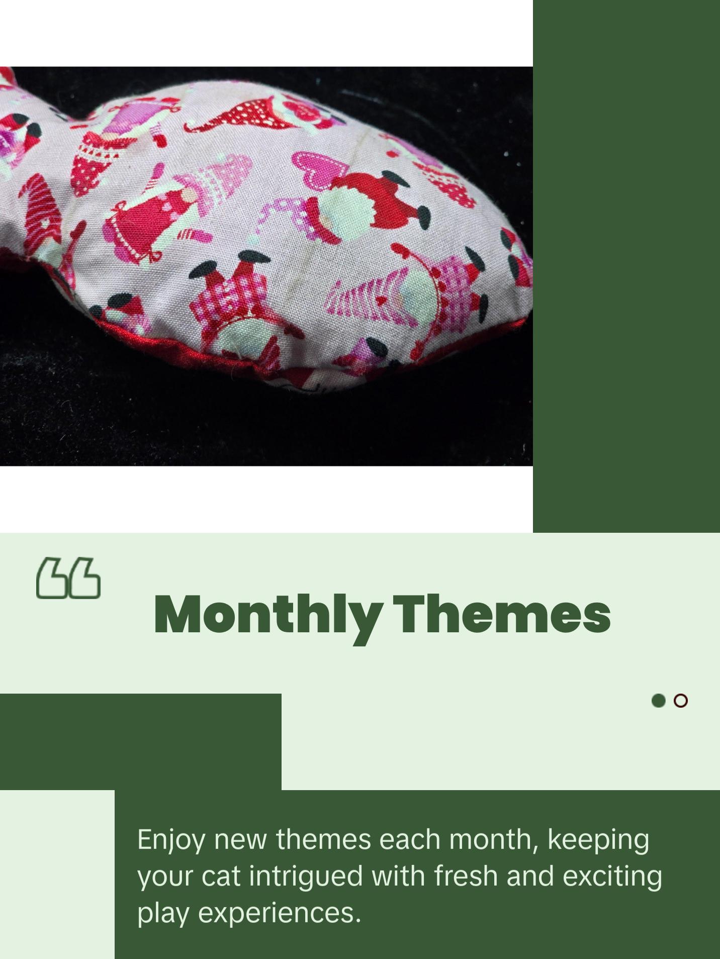 VIOLETT COLLECTION    Kitty Crinkle Toy With Cat Nip- New Themes Monthly