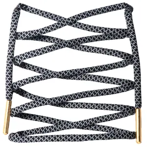 Rope Reflective Shoelaces w/ Tips