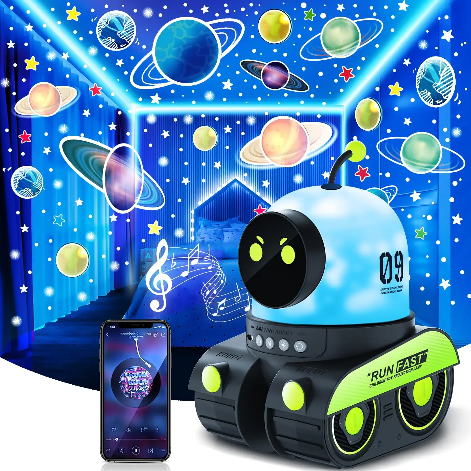 Onefire Night Light For Kids Grandparents Gifts Grandkids 15Films&15 White Noises Remote Cartoon Star Projector Sensory Lamp Princess Room Decor Toddler Sound Machine Autistic Children Baby Unicorn Dinosaur Egg Toys Birthday Ages1-10 GranddaughterGrandson