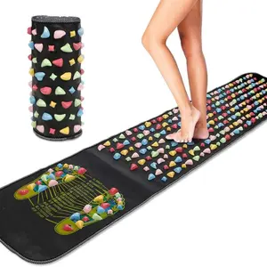 Reflexology Foot Massage Mat, 1 Count Foot Leg Pain Relieve Relief Walk Massager Mat, Acupoint Massage Mat for Home Gym Workout, Body Care, Body Care Tool, Acupressure Tool