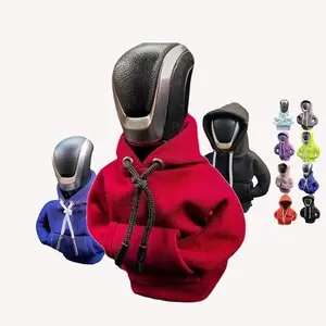 Gear Shift Hoodie - Fun Red Car Accessory for Shifter Knobs, Universal Fit, Automotive Interior Decor & Gadget, Quirky & Stylish