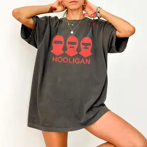 Korean Pop Arirang Graphic T-Shirt, Vintage Streetwear Hooligan Style Tee, Face Mask Print  Unisex Fan Gift