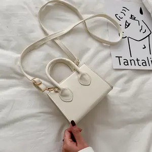 Mini Handbag & Crossbody Tote — Classic Small Handbag (with Detachable Shoulder Strap) — Vintage-Style Versatile Mini Bag for Women