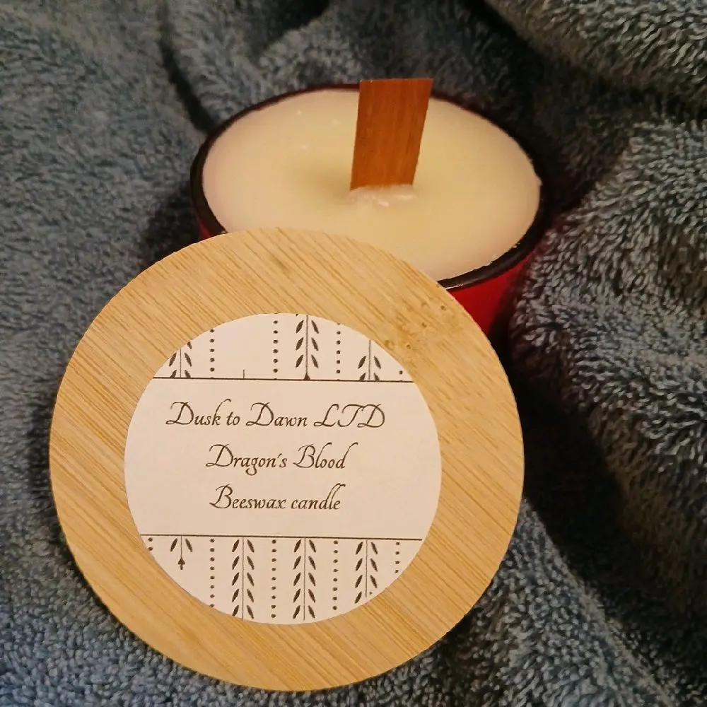 Dragon's Blood Bees Wax Candle