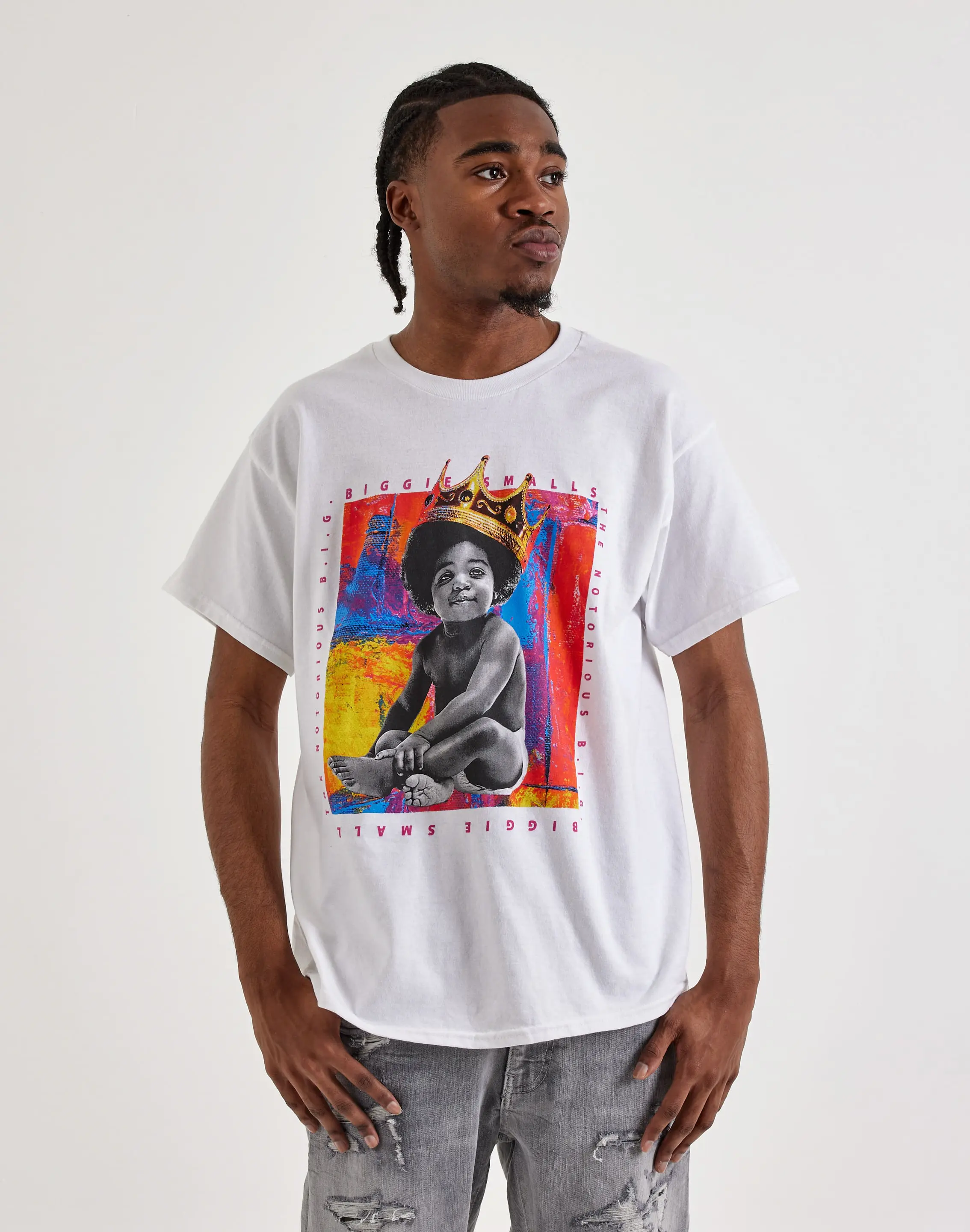 Mens Merch Traffic Biggie Baby Tee