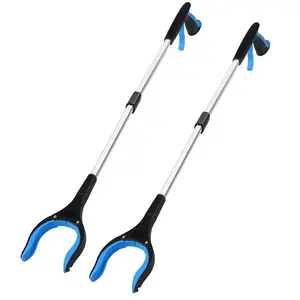 Foldable Grabber Reacher Tool, Lightweight Portable Extra Long Handy Trash Claw Grabber with Rotating Jaw, Mobility Aid Reaching Assist Tool for Trash Pick Up, Garden Cleaning Tools, Gardening Yard Tool, Durable Gardening Tools