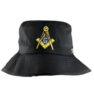 Masonic Embroidered Bucket Hat