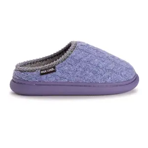 Muk Luks Women's Memory Foam Bubble Rubber Clog Slippers - Easy Slip-On, Soft Indoor-Outdoor Footwear