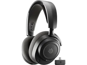 SteelSeries Arctis Nova 7 Wireless Gen 2 Gaming Headset - Real-Time App Control, 50+ HR Play, Neodymium Drivers, Mix 2.4GHz/Bluetooth, PC, PS5, PS4, Switch 1/2, Mobile - Black