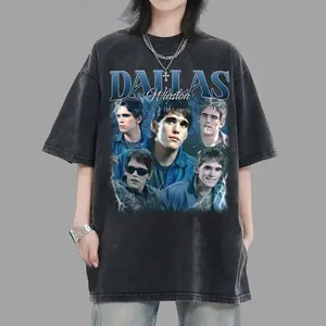Limited Dallas Winston Vintage T-Shirt, The Outsiders Gift For Woman and Man Unisex T-Shirt