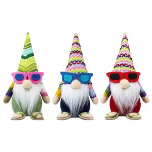 Santa's Workshop, Inc. S/3 9" Tropical Gnomes Santa's Workshop, Inc. S/3 9" Tropical Gnomes