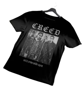 2024 Creed Tour Shirt, Creed  band shirt,  Creeds Summer of 99 Tour T-shirt, Unisex Graphic T-shirt, Casual Cotton Menswear Shortsleeve