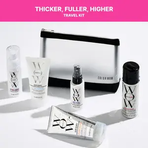Color Wow Thicker, Fuller, Higher Hair Travel Kit with FREE Bag Color Wow Thicker, Fuller, Higher Hair Travel Kit with FREE Bag