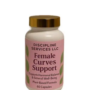 Discipline Services LLC Female Curves Support Hormonal Balance & General Well-Being Plant-Based Formula 60 Capsules