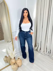 2 PK JUDY BLUE HW CLASSY TROUSER DUO