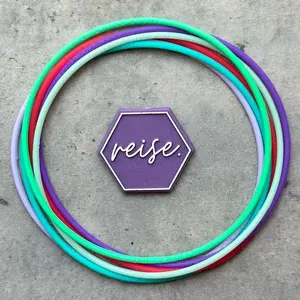 "Walt's Royalty" Collection / Specialty Collection Stacks / Silicone Stacking Bracelets / Multi-Colored