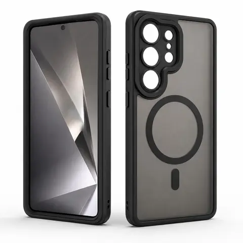[Raised Camera Protection] Matte transparent Magnetic Phone Case Reinforced Camera Protection for Samsung Galaxy S26/S25/S24/S23 Ultra Plus A57/A36/A26/A07/A06, Accessories, Smartphone