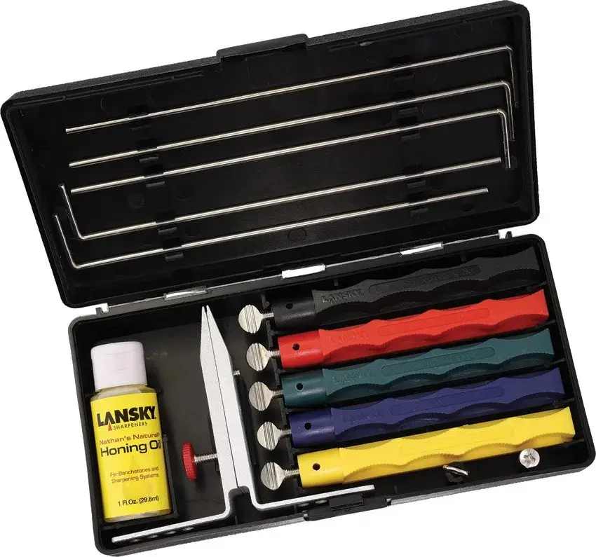 Lansky Deluxe 5-Stone Knife Sharpening System