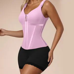 Waist Shapewear with Bra Tummy Control Girdle for Women Workout Shapewear with Adjustable Shoulder Strap Elegant Everyday Gym Womenswear Clothes Lightweight Office Wear