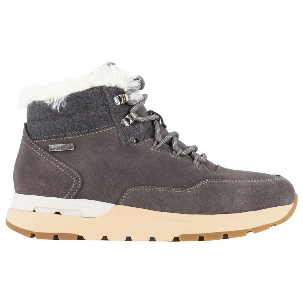 Rockport Works Womens Pulse Tech Slip Resistant Composite Toe  Work Safety Shoes Casual - Grey