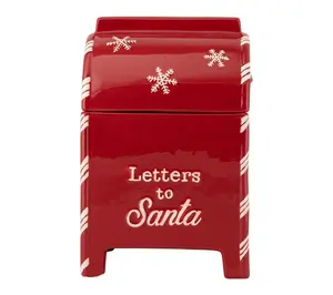 10 Strawberry Street Letters to Santa Cookie Jar