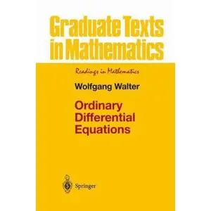 USED-Ordinary Differential Equations by Walter, Wolfgang (Paperback)