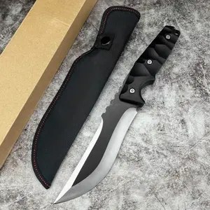 Outdoor Wilderness Straight Knife, Fixed Blade Camping Tool, High-Quality Gear for Food Cutting, Hiking, Fishing, and Leisure Activities, Outdoor Camping Knives