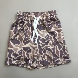 C Boy Summer Shorts  Camo Summer Bottom Pockets Adustable Clothes Hunting Clothing Bottom SS0762
