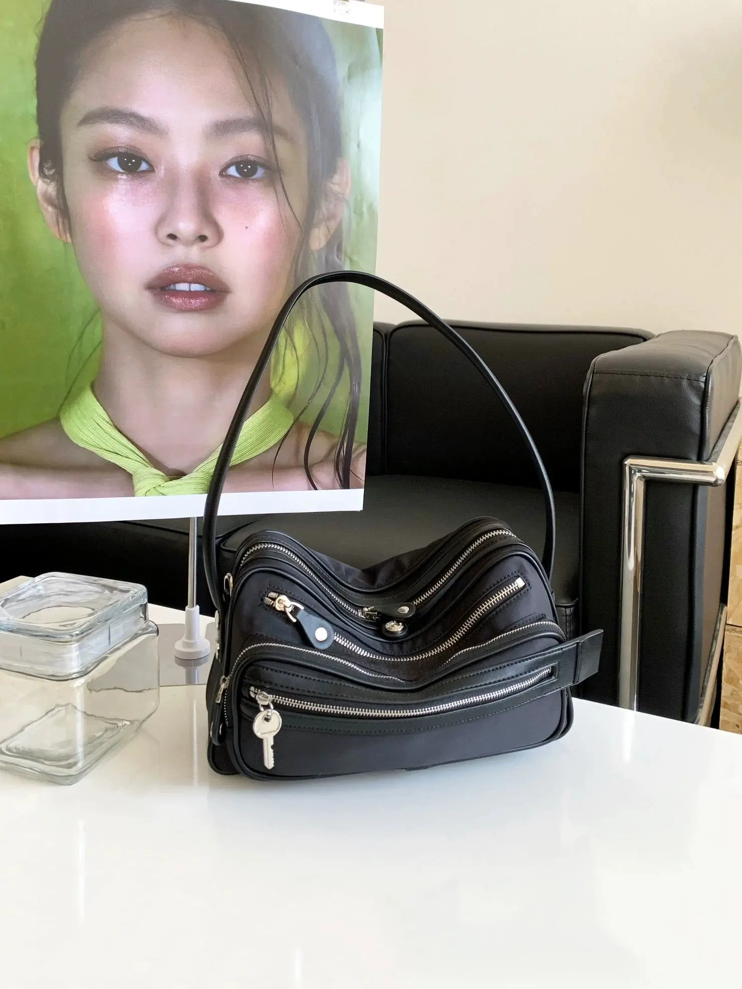 Siena Classic Genuine Leather Bag. Made in Italy