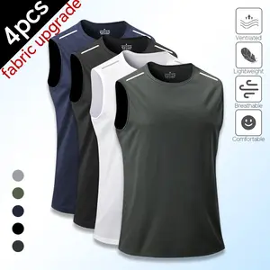 Pack of 4 men’s cooling   suitable for gym workouts, sports, hiking, and travel; available in multiple colors and ideal as a gift.