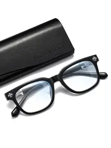 VIOLA MAG New square glasses, unisex, business eyeglass frames, Durable frames, multiple styles available, branded packaging makes it a gift for him, suitable for daily wear, photography