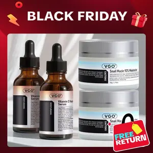 VGO Snail Mucin 92% Moisturizer Daily Face Gel Cream for Dry & Sensitive Skin, 50g / 1.76oz Cleanser Moisturizing Skincare-B