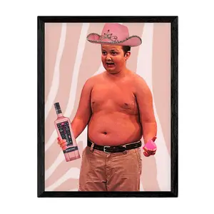 Gibby Pink Whitney TPB Poster Unfarmed,Gift For Gibby TPB Fans Poster No Frame Wall Art home Decor,Modern Home Wall Decor