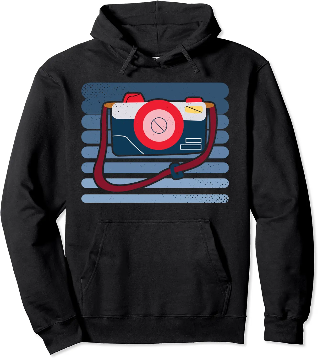 Tacky Tourist Cruise Vacation Shirt Fake Tourist Camera Pullover Hoodie - Salvadorata Shop 76B09T88KFRD