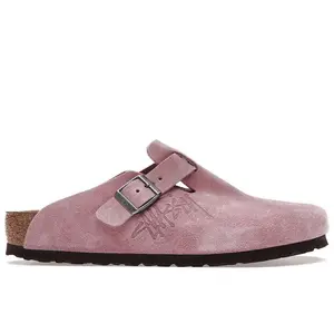 Birkenstock Men's Boston Clog Stussy Dusty Pink (2021), from StockX