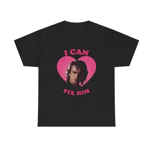 I Can Fix Him AAnakin SSkywalker Pink Heart Shirt, Funny Trendy Unisex Tee For Men And Women, Cartoon Shirt, Fan Shirt, Aesthetic Gift, Galaxy Edge Gift Anakin Skywalker