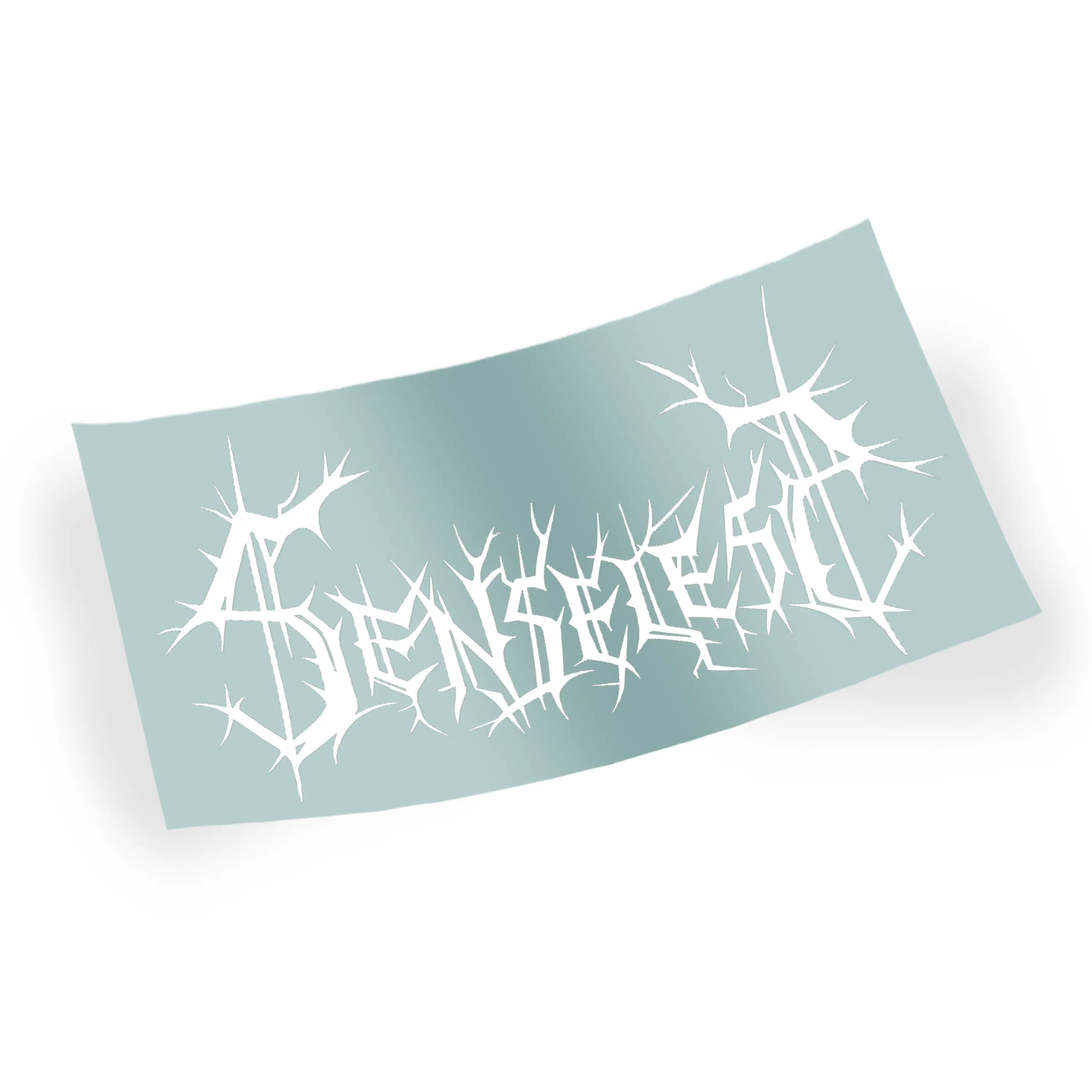 Senseless OG Metal Logo Vinyl Car Sticker