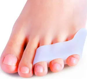 Toe Separator 10 Pack Pinky and Protectors Triple Gel Toe Separators Overlapping Toe