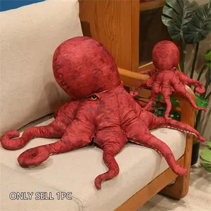 40cm/80cm Octopus Plush Toy, Soft Fluffy Filled Animal, Cute Tentacle Pillow, Ocean Stress Relief Doll, Party Gift, Kids Gift, Home Decor, Stuffed Animal, Squishy Octopus Doll