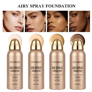 Air Spray Foundation Long Lasting Natural Makeup Light Coverage Foundation Waterproof Sweatproof Control Oil Quick Dry Application Suitable Beginner Cosmetic DealsForYouDays